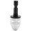 Silver+Black 6mm Keyless Drill Bit Chuck Quick Change Adapter Converter Hex Shank 1