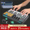 JAMJUM MIDI Control Keyboard with Drum Pad/Knob, Wireless MIDI Controller with 25 Velocity Sensitive Keys 8 RGB Backlit 5