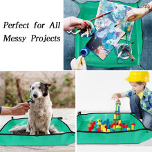 Plant Repotting Mat Waterproof Transplanting Mat Indoor Portable Square Foldable Easy
