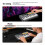 JAMJUM MIDI Control Keyboard with Drum Pad/Knob, Wireless MIDI Controller with 25 Velocity Sensitive Keys 8 RGB Backlit 6