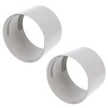 2 Pack Portable Air Conditioner Exhaust Hose Coupler, 5.9 Inch Diameter Connector for AC Vent Hose, Universal Adapter