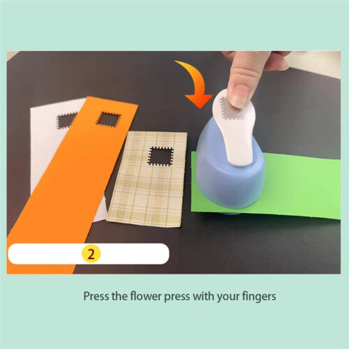 One-Piece Stamp Journal Hole Punch Handmade Embossing Tool Journal Material Collection Tool DIY Stamp Embossing Tool 2
