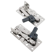 Lot de 2 CharnièRes de Plateau Basculant pour Tiroir Avant D'éVier, CharnièRes de Plateaux Basculants Avant pour éVier, Clips de Meuble pour Faux