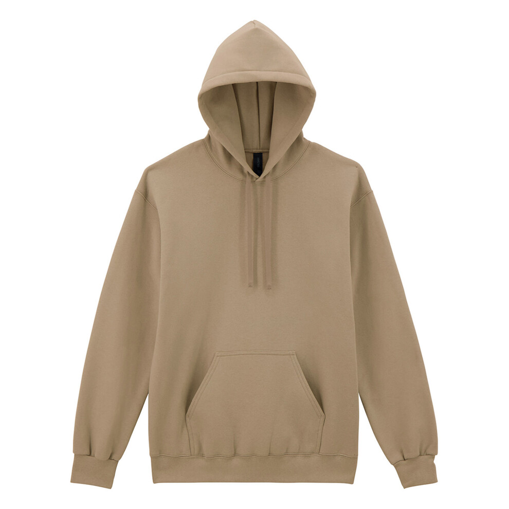 Gildan (M, Tan) Unisex Adult Hammer Hoodie