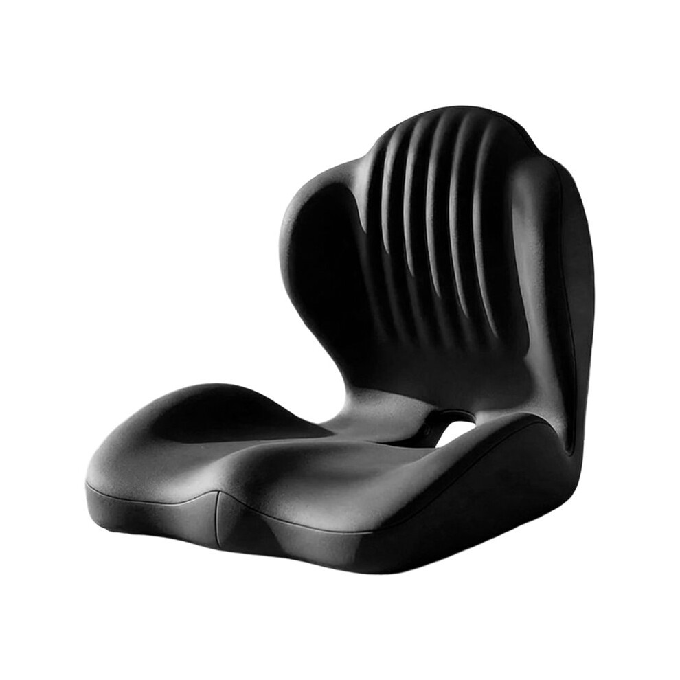 Memory Foam Lumbar Support Cushion - Ergonomic Back Pain Relief for Chair & Car , Long Sitting Comfort