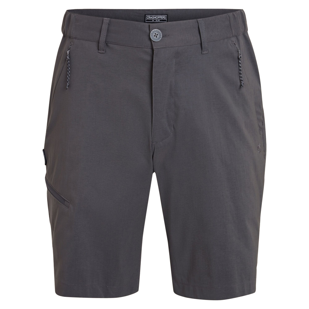 Craghoppers (40R, Dark Lead) Mens Kiwi Pro Iii Casual Shorts Multicoloured