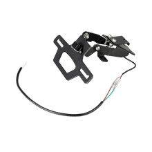 Portatarga per Moto, Portatarga Posteriore, Eliminatore Parafango, Luce LED, Indicatori di Direzione per CBR400R CBR500R CB500