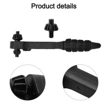 1pc Chuck Key Wrench 3x Ratchet Drill Interchangeable Drill Chuck Key Wrench Forward Reverse Rotation Drill Chuck