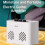 AROMA 5W  Gitarrförstärkare  Link Färghögtalare Gitarr Reservdelar för Elgitarr Bas Violin Mandolin 5
