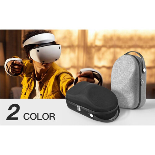 Storage Bag for PS VR2 Headset Shockproof Carrying Case Waterproof Handbag Protective Cover for VR2 Controllers A 2