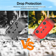Capa de Silicone À Prova de Choque para Controle Remoto para RC-N1/N2/N3, Capa Protetora Anti-Queda para Acessórios NEO, 1 Unidade C