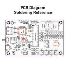 DIY FM-Radio-Elektronikbausatz, Einstellbare Frequenz 87,5-108 MHz, Übungsprojektplatine mit Dem RDA5807M-Modul für Anfänger