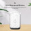 One-to-One Wireless Doorbell Kit,Strong Penetration and Brrier-Free Reception Simple Shape 4