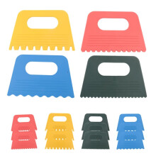 16 PCS Textured Art Tools, Plastic Paint Scrapers Kit, Texture Tools for Plaster Art Paint Scrapers,for Texture Art