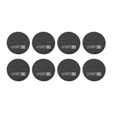 4 Pairs Bicycle Disc Brake Pads for Aons Caliper,Diameter Is 21.5mm Round Pads,Sport EX Class RESIN