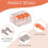 50pcs Cable Connectors, Lever-Operated Cable Connectors, 3-Pole Electrical Terminal Blocks, Quick-Connect Terminals 3