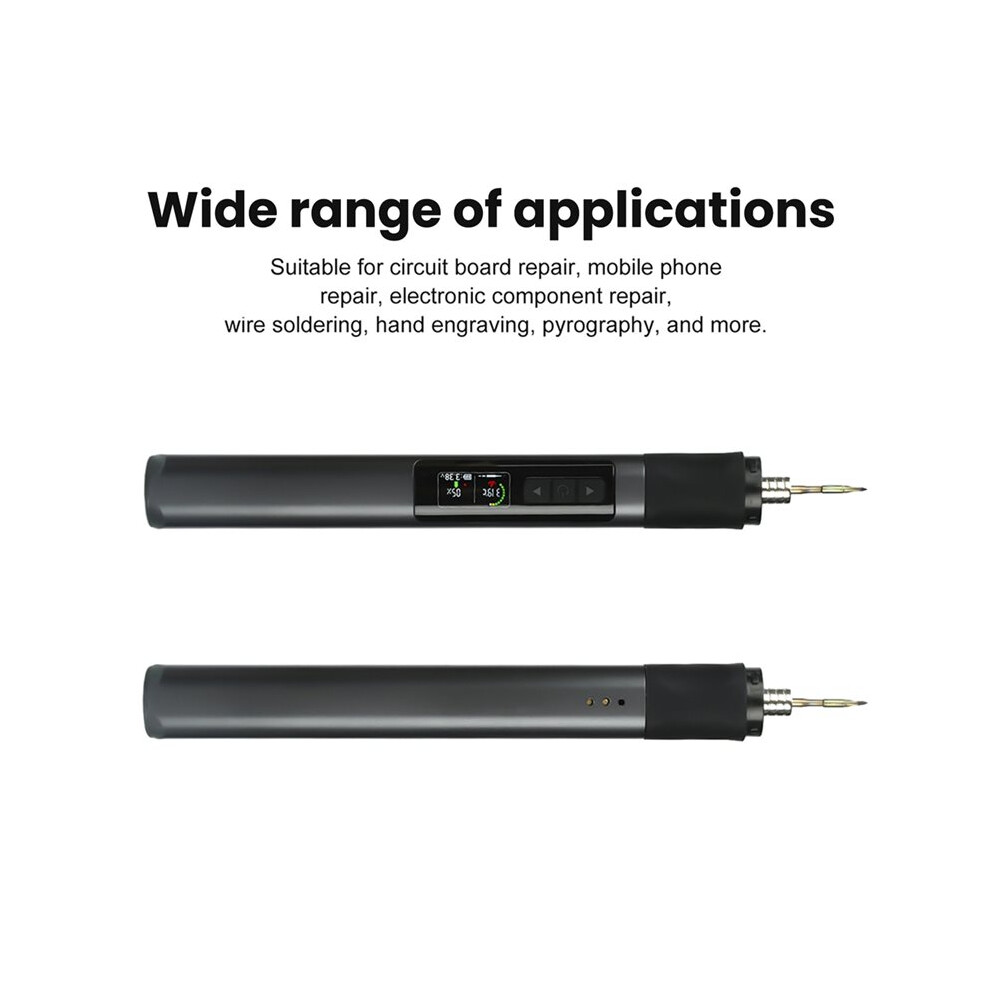 75W Soldering Iron Station Portable Cordless 150-480C Temp Control 2S Fast Heat For Phone Pcb Repair 6031244116923