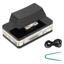Teclado Programable para PC con Macros, Teclado USB Individual Tipo C con Cable y Botones Individuales Definibles por el Usuario.
