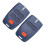 2PCS 433.92MHz Secure Rolling Code Remote Self-Searching Rolling Code Garage Door Opener Automatic Garage Remote Control 6