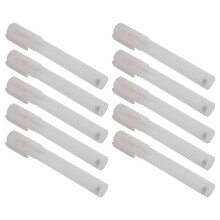 Paquet de 10 Marqueurs de Stylo de Retouche Peinture Vierge Rechargeables Vides de 3 Mm, Stylos Marqueurs de Peinture à Tête Inclinée Ronde pour
