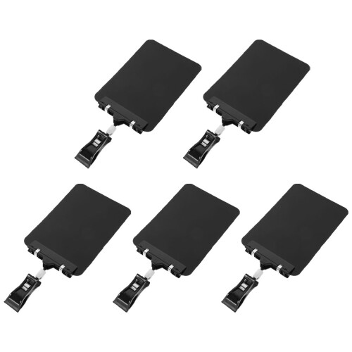 5Stk Schwarz Mini Clip Display Halter