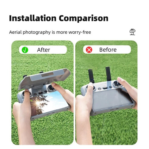 Sunshade for   4 Pro/ 4 Pro/Air 3S Remote Control Sun Hood Screen Protector Cover Shell Drone Accessories 1