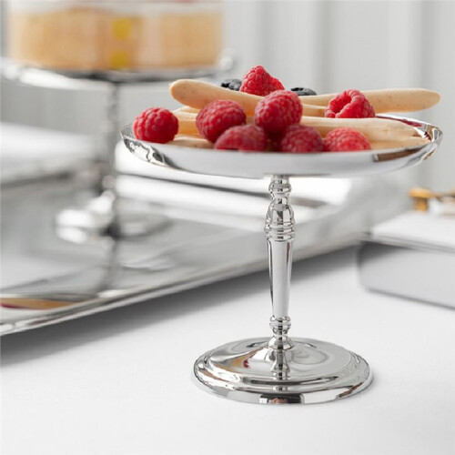RVS Taartstandaard - Dessertdisplay voor Cupcakes, Fruit, Koekjes 1