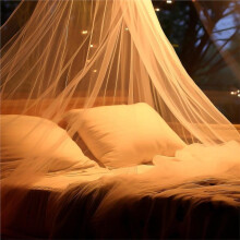 Travel Outdoor Mosquitoes Netting Camping Culicid Tent Polyester Texture for Picnics, Hiking, and for Sun Shading, 1PC A