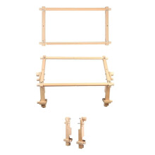 Hand Embroidery Frame Stand Professional Bamboo Tool Set for Quilting Sewing Embroidery Kit
