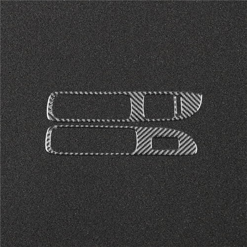Window Lift Control  Panel Cover Trim Carbon Fiber for   1996-2000 Accessories 2