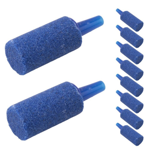 Fish Tank Mineral Bubbles Air Stone, 10 Pieces,