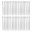 1000 Pcs Black nylon Cable Zip Tie Fasten Wrap 95mm x 2mm 1