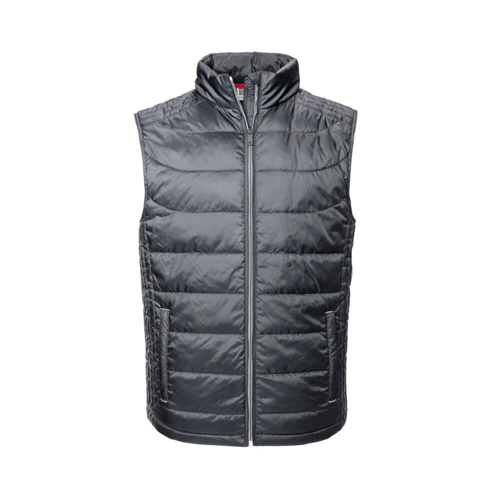 Russell (4Xl, Iron ) Mens Nano Bodywarmer Grey