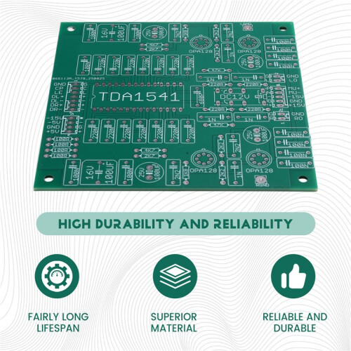 COB Format TDA1541A Special Edition OP-AMP OUTPUT Operational Amplifier Output for DAC Blank Board PCB, TDA1541 1