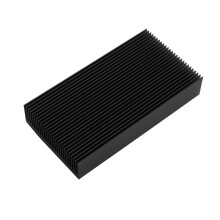 Durable Silver Aluminium Radiating Fin Cooling Heatsink 80X27X150MM for LED Power Transistor Electrical Radiator Chip