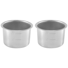 2Pcs 51mm 4 Cups Filter Replacement Filter Basket for Coffee Bottomless Portafilter for EC680/EC685 Espresso