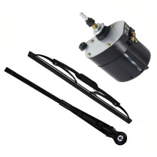 Electric Windshield Wiper Motor Kit 12V Windshield Wiper Motor with Blades 01287358 / 7731000001