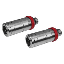 2 Stück Hydraulische Schnellkupplungen für AL166181 AL200979 AL170665 AL119348, Zug-Druck-Typ