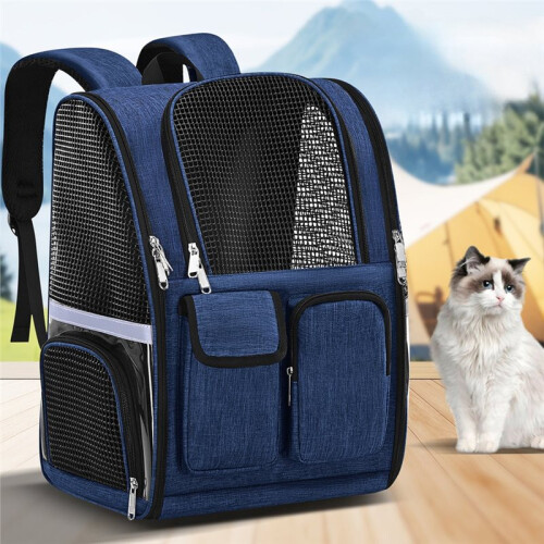 Breathable Dog Backpack - Portable Large Capacity Pet for Outdoor Use 1