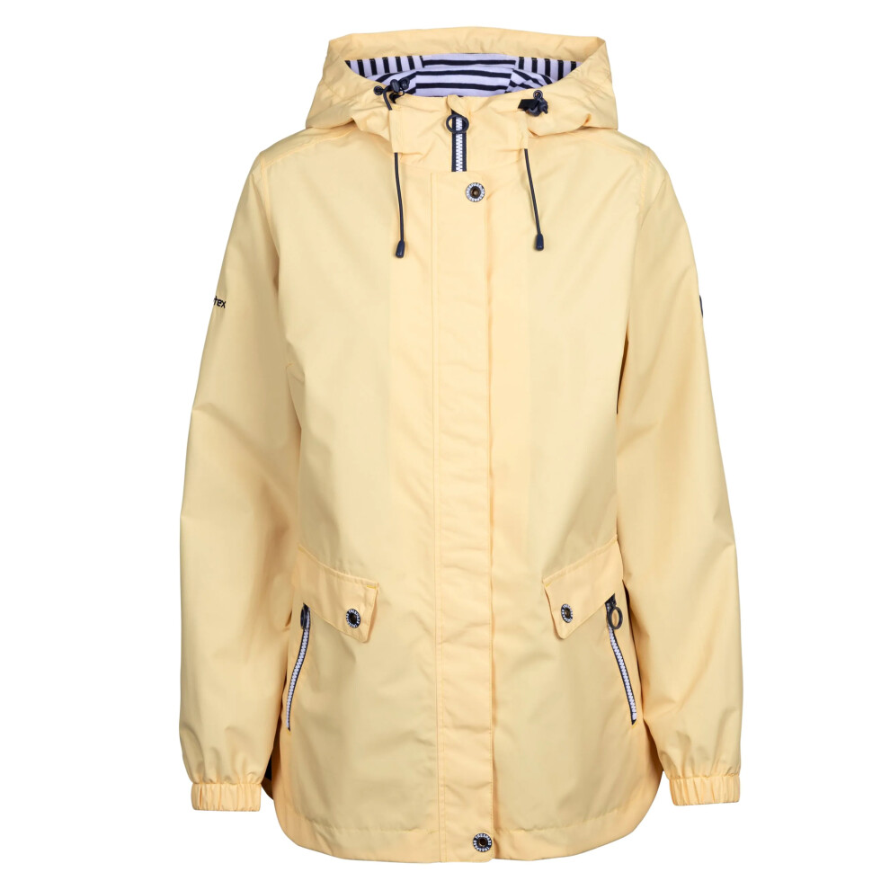Trespass (Xs, Pale Maize) Womens/Ladies Flourish Waterproof Jacket Multicoloured