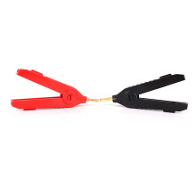 2Pcs/Set -Plated Copper Alligator Clip Kelvin Four Clip Duckbill Clips