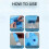 Outdoor Automatic Bubble Machine with Sound Light USB Charging Streetlight Bubble Maker for Party Wedding 8