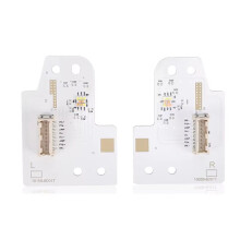 Daytime Running Lights White Angel Eye DRL Boards for Qashqai J11 2017 - 2021 Headlight DRL Boards Module