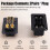 2Pairs 4+12 Pin Controller Plug 90A High Current Power Connector with Anti-Reverse Insertion Design for RC Model Socket 2
