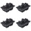 4Pcs Car Soft Rubber Jack Support Pad 51717065919 is Suitable for  E60 E61 and is Suitable for  5 Series E60/61/X3 1