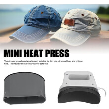 Heat Press Machine for Caps Hat Portable Handheld with 3 Heating Levels Auto Off Portable EU Plug