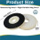 4-Pack Discs Sanding Backup Pads for  Cable 7800 Drywall Sander, Fits Most 9" Discs Sanding Tools, Foam Backed 7