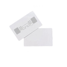 10PCS UHF White RFID Card 8654 H3 Chip Ultra-High Frequency 860-960MHz RFID Card SO18000-6C