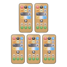 5pcs Wireless Switches, 3-Speed Timing Remote Control, for E27 Ceiling Fan Light, 1-4h Timing Remote Control