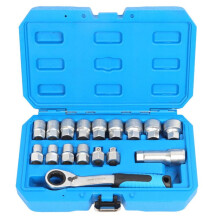 Piercing Ratchet Sleeve Wrench Socket Tool Two-Way Wrench Set Wrench Set Mechanics Tool Batch Connector Sleeve Tool